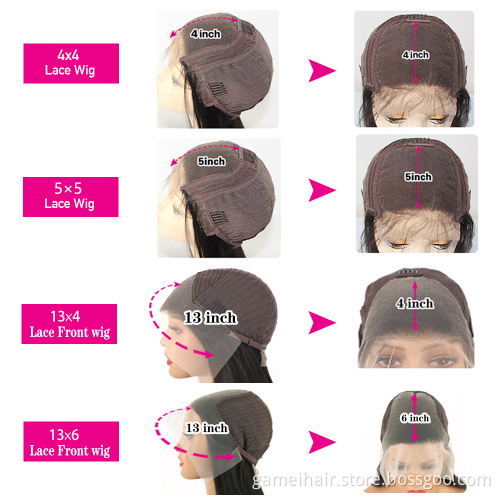 Wholesale high quality Highlight Lace Front Wig #4/30 Brown  Color Lace Wig Body Wave brazilian Raw Hair Human Hair Wigs